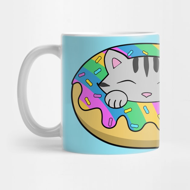 Pastel Donut Cat by Purrfect